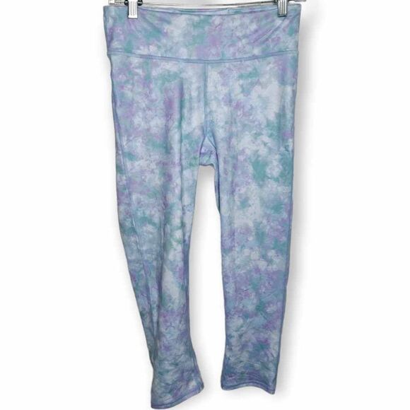GapFit Tie Dye Cropped Athletic Legging size Small - Picture 1 of 7
